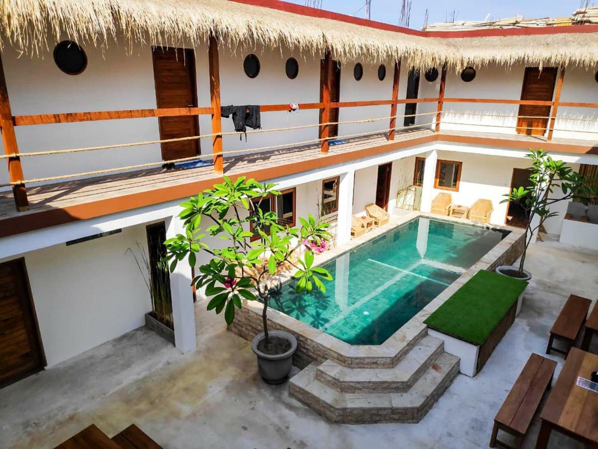 Gili Pirates Dive & Bnb Gili Trawangan Exterior foto